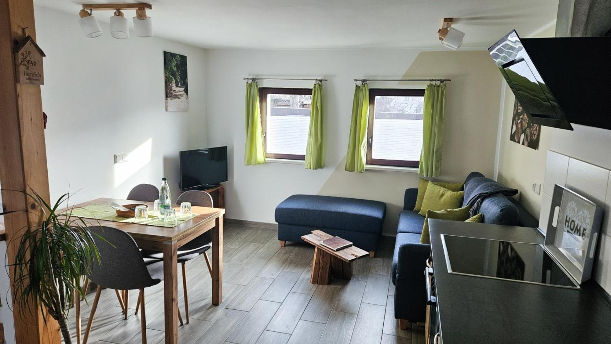 Apartament Ferienhaus Balkenkunst Radebeul Zewnętrze zdjęcie