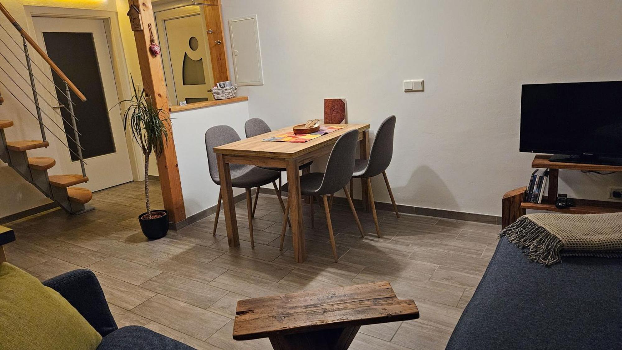 Apartament Ferienhaus Balkenkunst Radebeul Zewnętrze zdjęcie